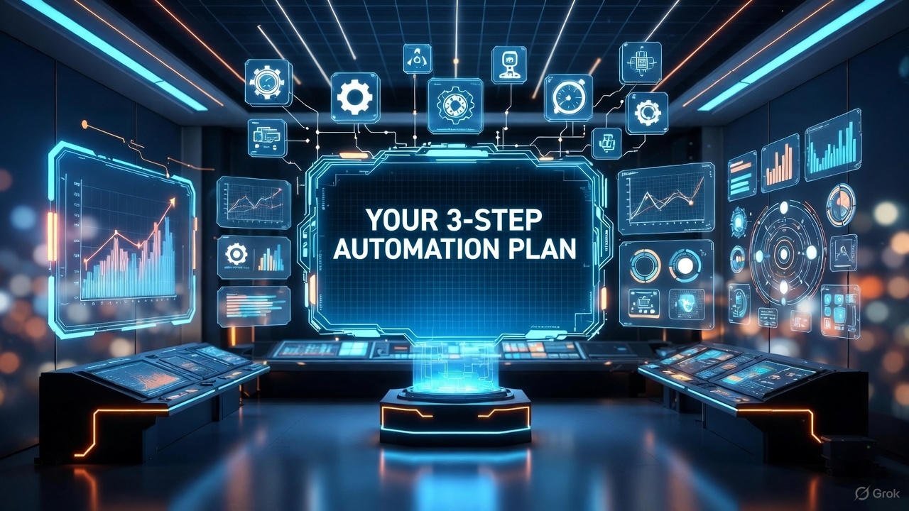 3 Step Automation Plan